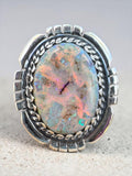 Monarch Opal Solid 925 Sterling Silver Ring 9