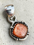 Sunstone Solid 925 Sterling Silver Pendant