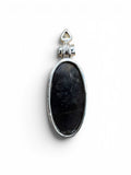 Sunstone in Iolite Solid 925 Sterling Silver Pendant