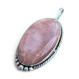 Sunstone Solid 925 Sterling Silver Pendant
