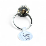 Kingman Turquoise & Spiny Oyster Solid 925 Sterling Silver Ring 10.5