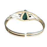 Amazonite Solid 925 Sterling Silver Bracelet