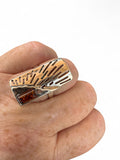 Baltic Amber Solid 925 Sterling Silver Ring 8