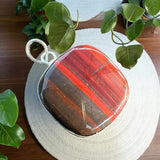 Red Rainbow Jasper Solid 925 Sterling Silver Pendant