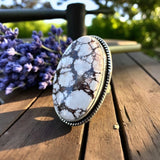 Wild Horse Jasper Solid 925 Sterling Silver Ring 6