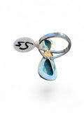Sea Sediment Jasper Solid 925 Sterling Silver Ring 5.5
