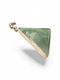 Aquamarine Silver Overlay Pendant