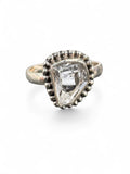 Herkimer Diamond Solid 925 Sterling Silver Ring 8