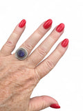Blue Sapphire Solid 925 Sterling Silver Ring 6.5
