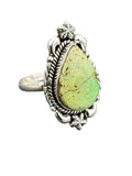Sonoran Gold Turquoise Solid 925 Sterling Silver Ring 9.5