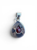 Ruby Solid 925 Sterling Silver Pendant