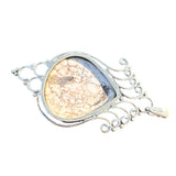 Wild Horse Jasper Solid 925 Sterling Silver Pendant