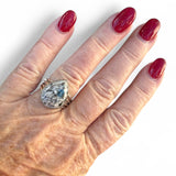 K2 Solid 925 Sterling Silver Ring 7