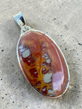 Noreena Jasper Solid 925 Sterling Silver Pendant