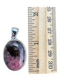 Rhodonite Solid 925 Sterling Silver Pendant