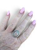 Monarch Opal Solid 925 Sterling Silver Ring 9