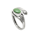 Variscite Solid 925 Sterling Silver Ring Adjustable