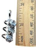Meteorite Solid 925 Sterling Silver Pendant