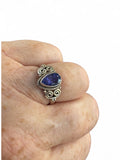 Tanzanite Solid 925 Sterling Silver Ring 6