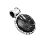 Crown of Psilomelane Solid 925 Sterling Silver Pendant