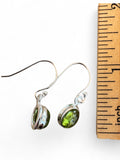 Peridot Solid 925 Sterling Silver Earrings