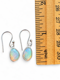 Ethiopian Opal Solid 925 Sterling Silver Earrings