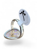 Phosphosiderite Solid 925 Sterling Silver Ring 7.5