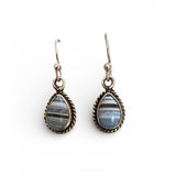 Owyhee Opal Solid 925 Sterling Silver Earrings