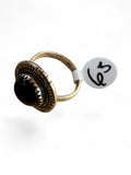 Black Onyx Solid 925 Sterling Silver Ring 6.5
