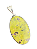 Atlantasite Stichtite Solid 925 Sterling Silver Pendant
