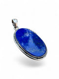 Blue Lapis Solid 925 Sterling Silver Pendant