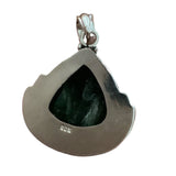 Seraphanite Solid 925 Sterling Silver Pendant