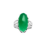 Green Onyx Solid 925 Sterling Silver Ring 8