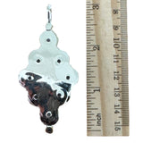 Blue Lace Agate Solid 925 Sterling Silver Pendant