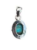 Mojave Turquoise Solid 925 Sterling Silver Pendant