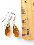 Baltic Amber Solid 925 Sterling Silver Earrings