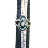 Fordite Solid 925 Sterling Silver Ring 6