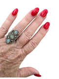 Ethiopian Opal Solid 925 Sterling Silver Ring 7