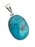 Shattuckite Solid 925 Sterling Silver Pendant