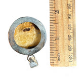 Septarian Solid 925 Sterling Silver Pendant