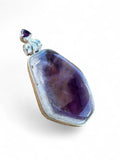 Tripache Amethyst Solid 925 Sterling Silver Pendant