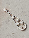 Herkimer Diamond Solid 925 Sterling Silver Pendant