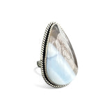 Owyhee Opal Solid 925 Sterling Silver Ring 6