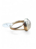 Rainbow Moonstone Solid 925 Sterling Silver Ring 5