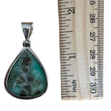 Variscite Solid 925 Sterling Silver Pendant