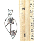 Rose Quartz Solid 925 Sterling Silver Pendant