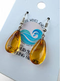 Baltic Amber Solid 925 Sterling Silver Earrings