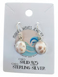Natrolite Solid 925 Sterling Silver Earrings