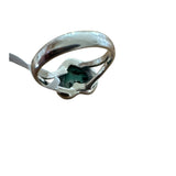 HEART Lucky Charm Turquoise Solid 925 Sterling Silver Ring 8