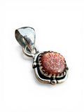 Sunstone Solid 925 Sterling Silver Pendant